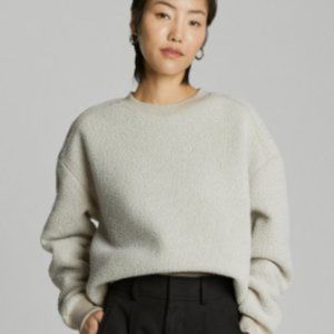 Everlane ReNew Teddy Oversized Crew